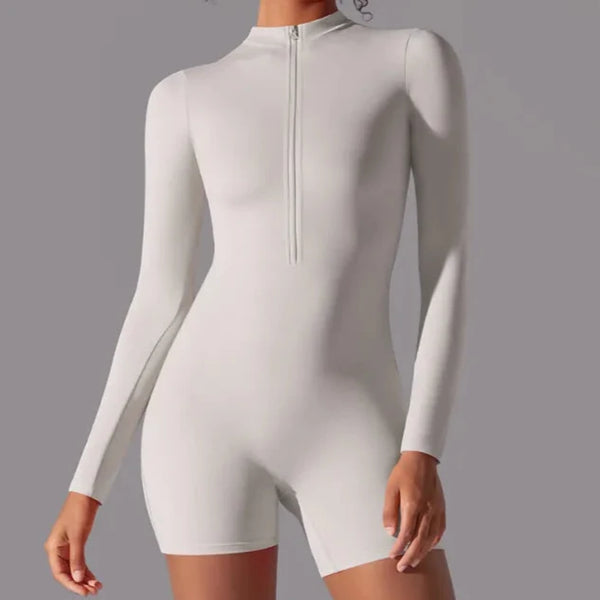 CONTOUR UNITARD - WHITE