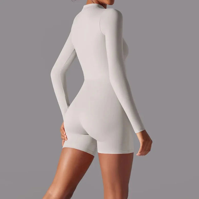 CONTOUR UNITARD - WHITE