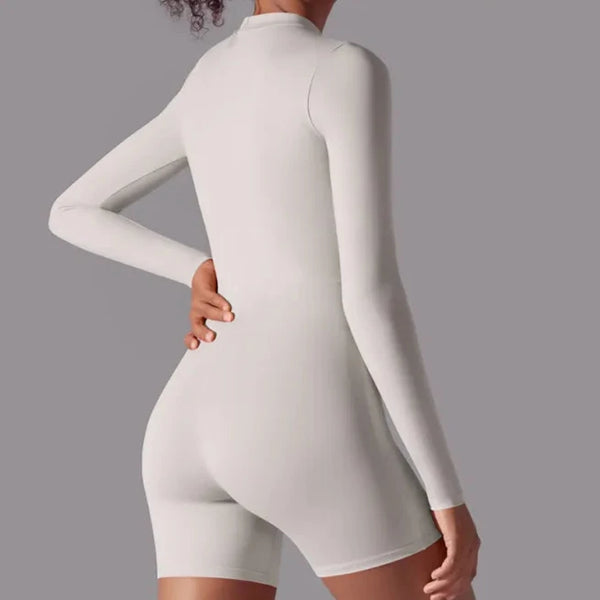 CONTOUR UNITARD - WHITE