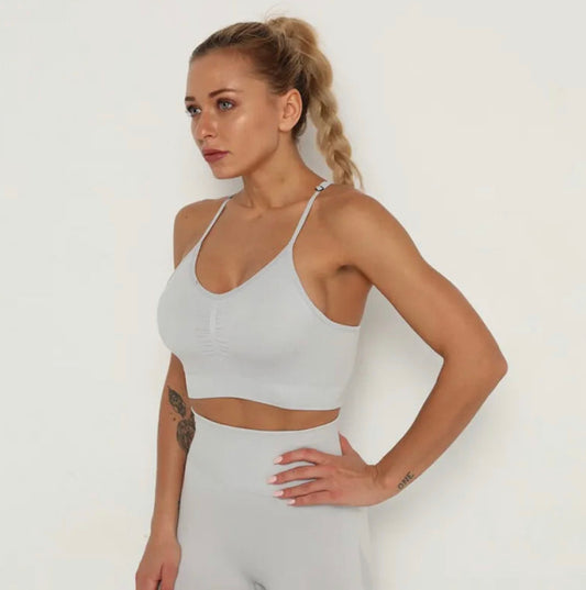 CONTOUR SPORTS TOP - SILVER