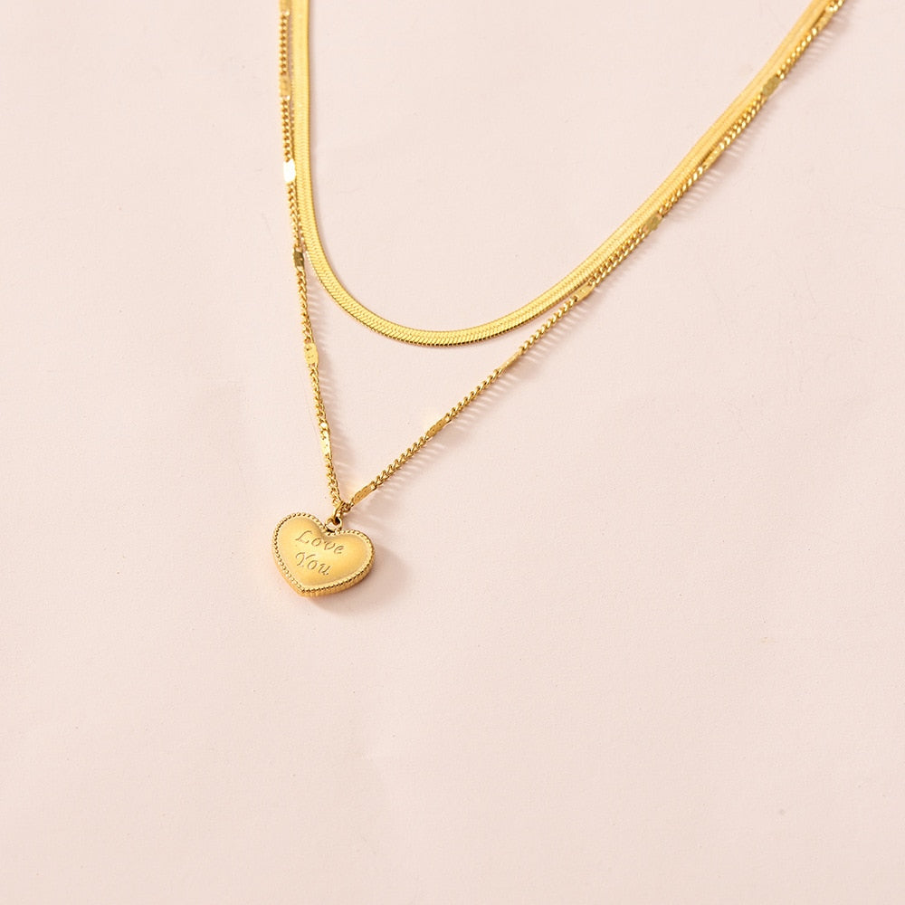 LOVE LAYERED NECKLACE