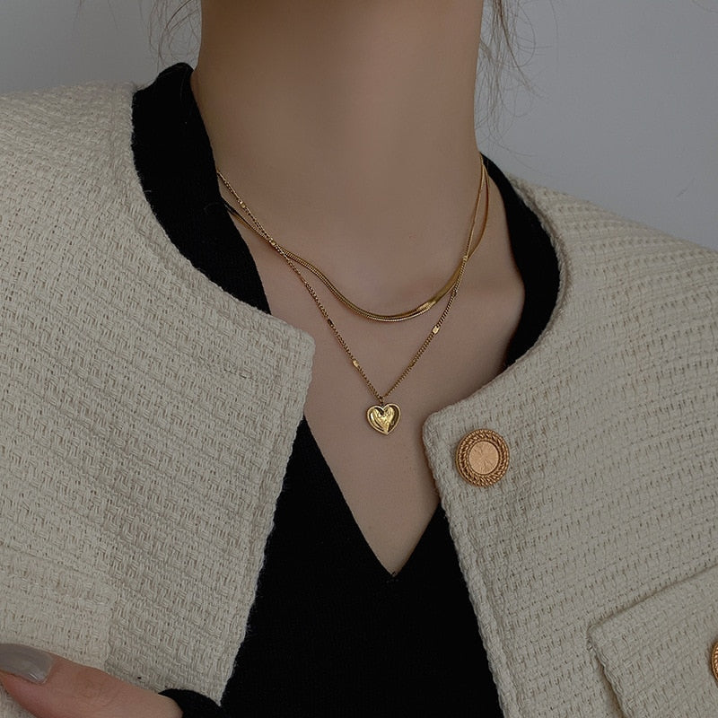 LOVE LAYERED NECKLACE